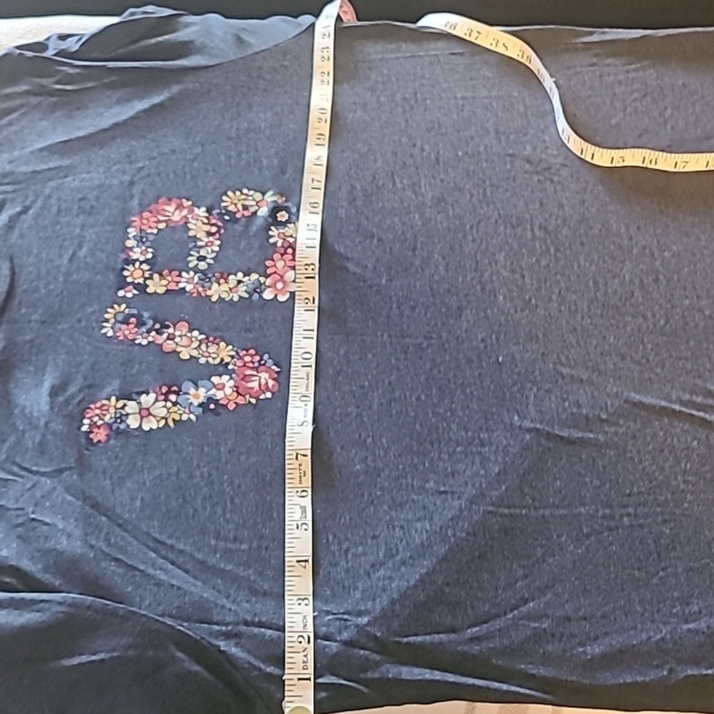 Vera Bradley LS. Prairie floral on Navy Heather size women's 2XL. (#1118)) - Picture 8 of 13